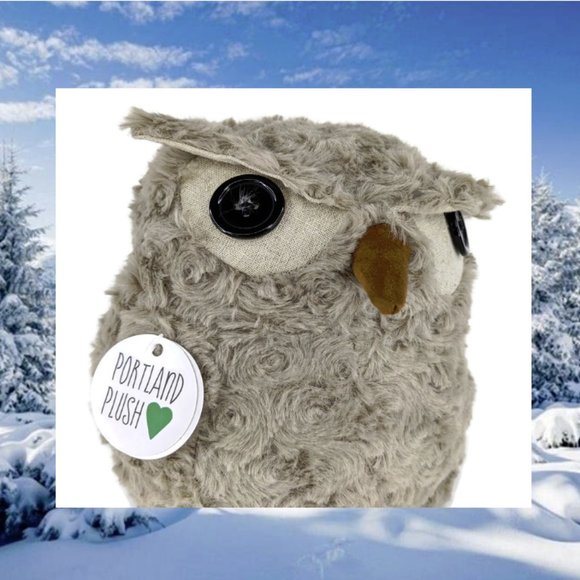 New Olive The Owl Portland Plush Stuffed Animal 9" - Picture 1 of 11